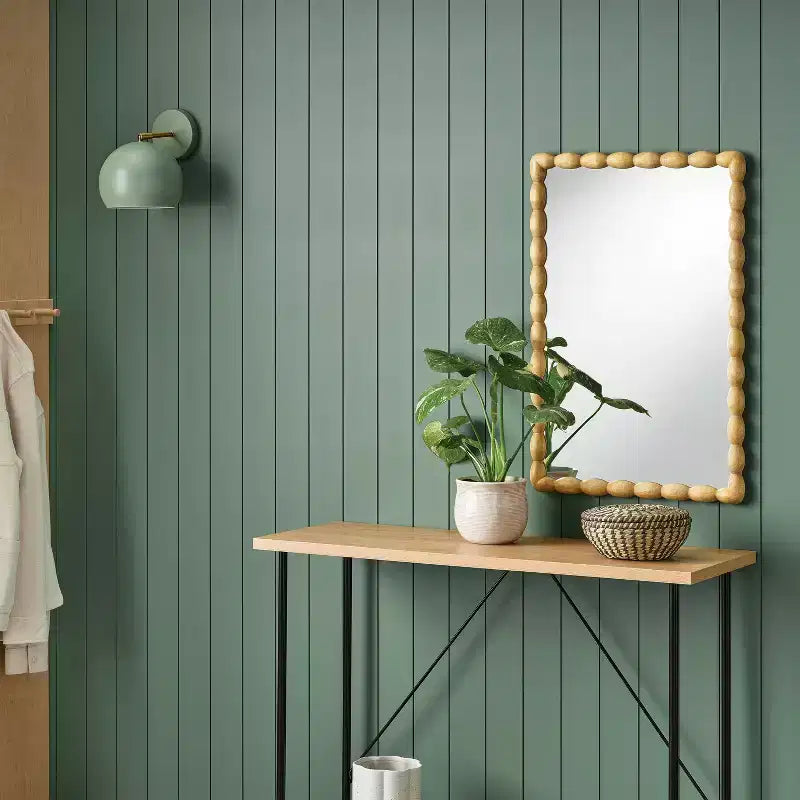 20"x30" Turned/Bobbin Wall Mirror Natural - Room Essentials™