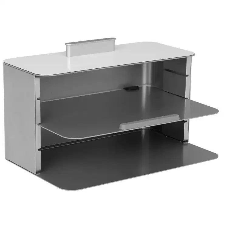 MPM 3-in-1 Steel Tablet and File Organizer With Whiteboard - Adjustable Height, Easy Assembly, Compatible with iPad and